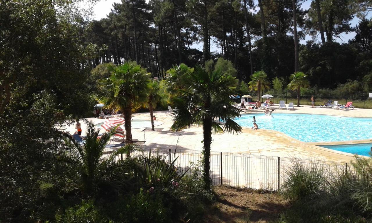 T2 Turquoise Ondres Plage Avec Piscine Et Tennis Exterior foto
